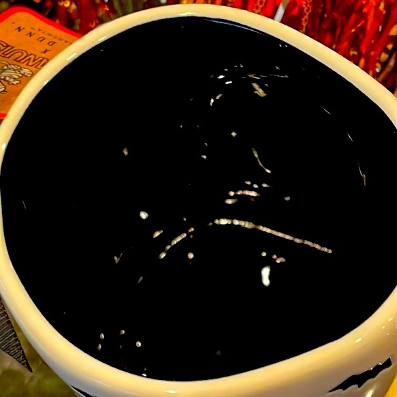 RESERVED FOR REN SNOOPY,HALLOWEEN RAE DUNN MUG!DBLE SIDED 3-D DESIGN EMBOSSED - Picture 6 of 8